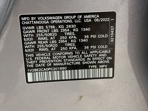 Used 2023 Volkswagen Atlas Cross Sport SEL image 39