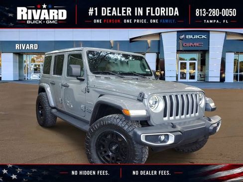 Used 2020 Jeep Wrangler Unlimited Sahara AWD/4WD image 1