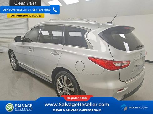 Used 2014 INFINITI QX60 AWD w/ Deluxe Touring Package image 3
