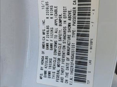 Used 2016 Honda Accord LX image 15