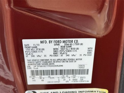 Used 2014 Ford F150 King Ranch w/ King Ranch Luxury Package image 26