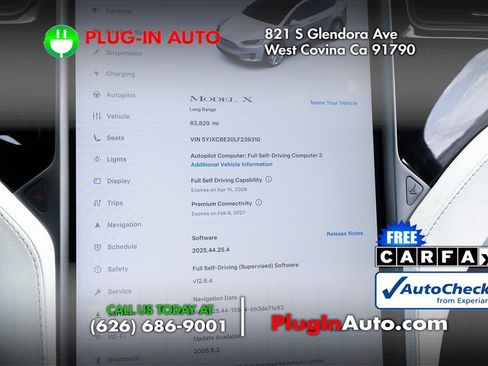 Used 2020 Tesla Model X Long Range AWD/4WD image 6