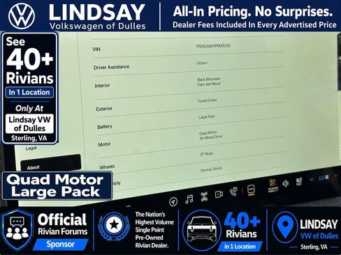 Used 2023 Rivian R1S Adventure AWD/4WD image 27