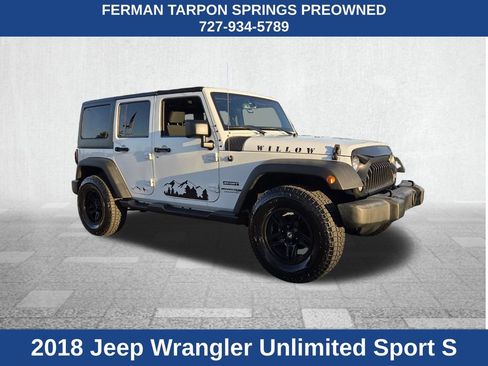 Used 2018 Jeep Wrangler Unlimited Sport S image 1