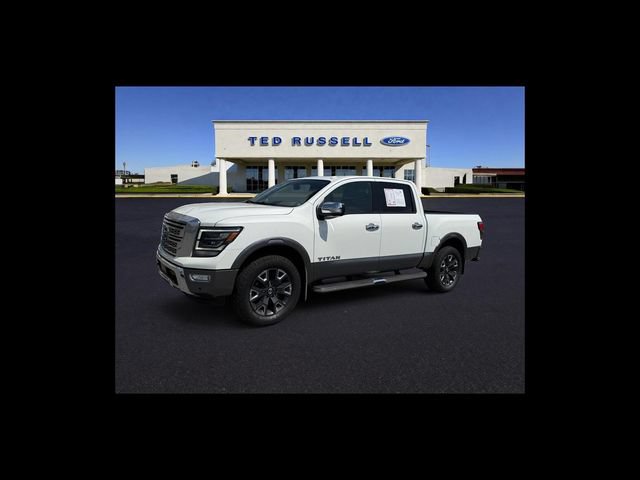 Used 2021 Nissan Titan Platinum Reserve w/ Moonroof Package AWD/4WD image 1