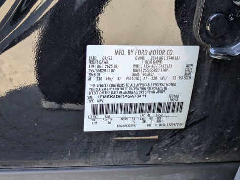 Certified 2023 Ford Explorer XLT w/ Equipment Group 202A image 37