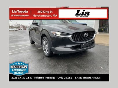 Used 2025 MAZDA CX-30 AWD 2.5 S w/ Preferred Package