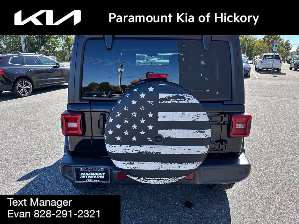 Used 2021 Jeep Wrangler Unlimited Sahara w/ Safety Group AWD/4WD image 6