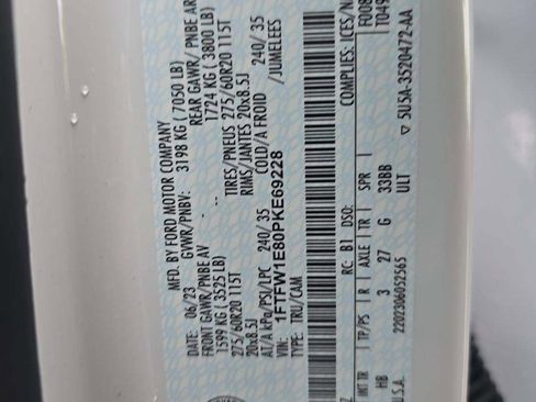 Used 2023 Ford F150 Lariat w/ Equipment Group 502A High image 32