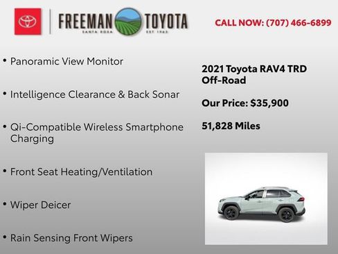 Used 2021 Toyota RAV4 TRD Off-Road AWD/4WD image 13