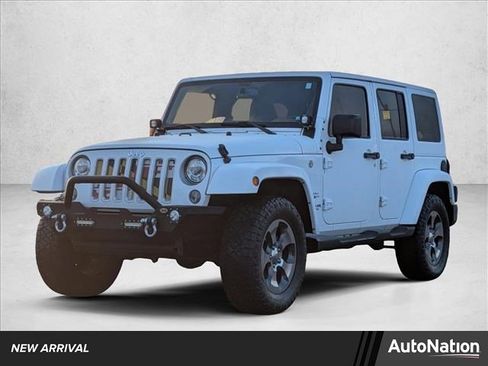 Used 2017 Jeep Wrangler Unlimited Sahara image 1