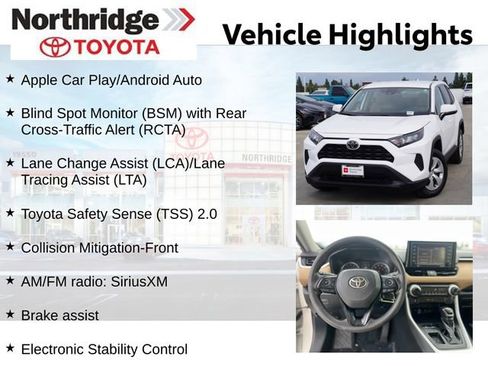Used 2022 Toyota RAV4 LE FWD image 2