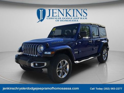 Used 2018 Jeep Wrangler Unlimited Sahara image 10
