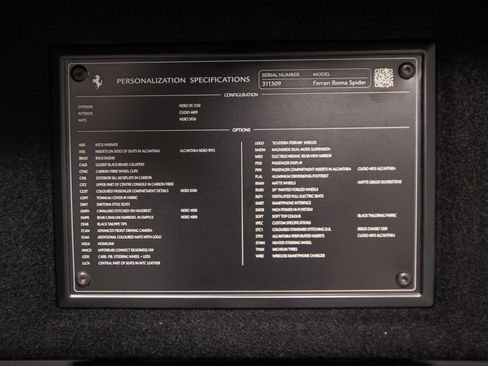 Certified 2024 Ferrari Roma Spider image 51