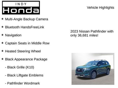 Used 2023 Nissan Pathfinder SL w/ SL Premium Package AWD/4WD image 8