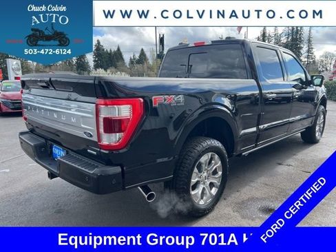 Certified 2023 Ford F150 Platinum w/ FX4 Off-Road Package image 8