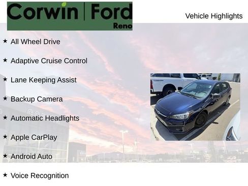 Used 2021 Subaru Impreza 2.0i AWD/4WD image 8