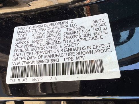 Used 2022 Honda CR-V EX-L image 18