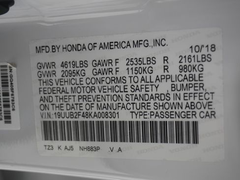 Used 2019 Acura TLX V6 w/ Technology Package image 31