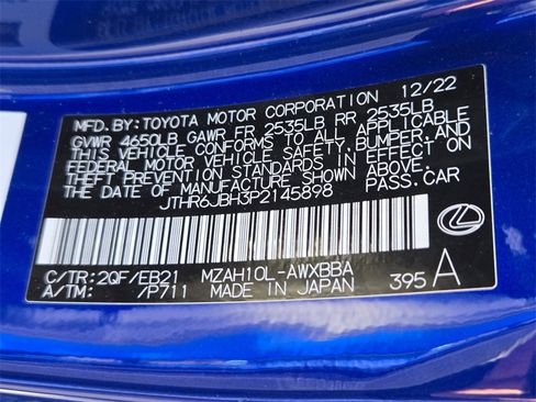 Used 2023 Lexus UX 250h F Sport image 34