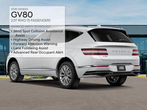 New 2026 Genesis GV80 2.5T RWD image 7