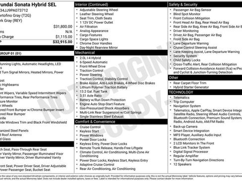 Used 2023 Hyundai Sonata SEL FWD image 17