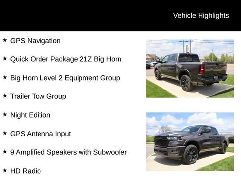New 2026 RAM 1500 Big Horn AWD/4WD image 3