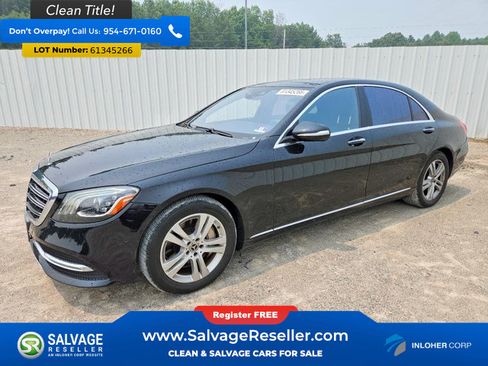 Used 2019 Mercedes-Benz S 450 4MATIC Sedan image 1