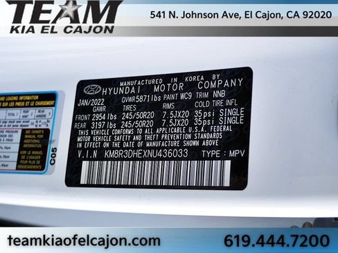 Used 2022 Hyundai Palisade SEL w/ Convenience Package AWD/4WD image 35