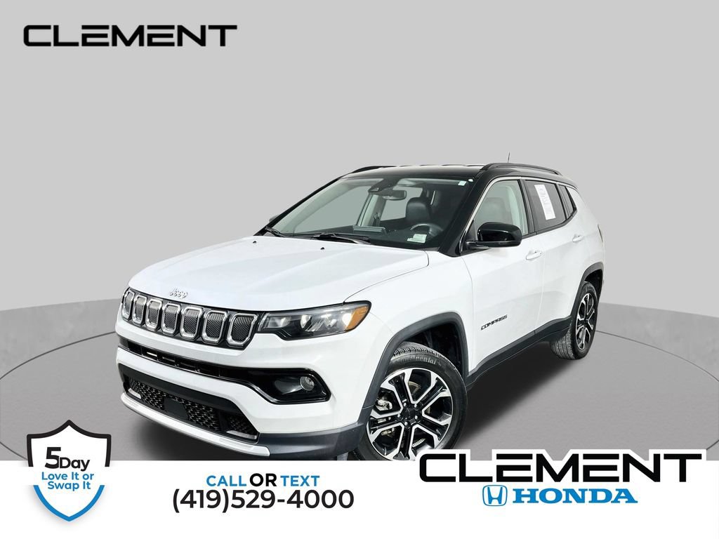 Used 2022 Jeep Compass Limited AWD/4WD 360° Tour