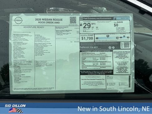 New 2026 Nissan Rogue SV image 13