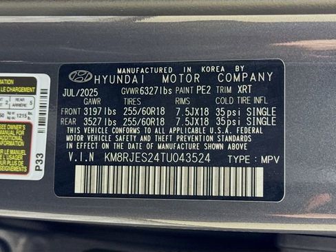 New 2026 Hyundai Palisade XRT Pro image 51