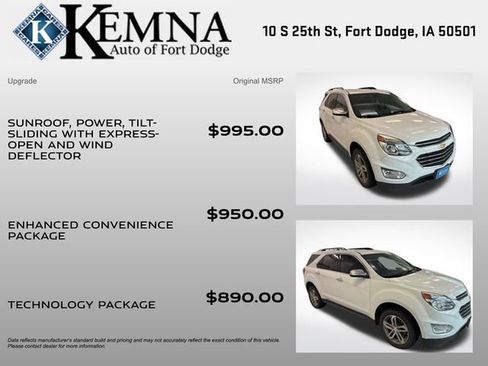 Used 2016 Chevrolet Equinox LTZ w/ Enhanced Convenience Package image 4