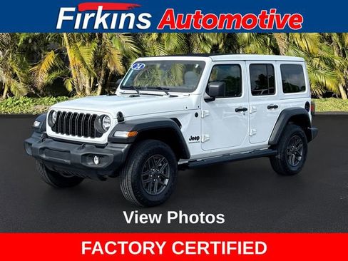 Used 2024 Jeep Wrangler Unlimited Sport AWD/4WD image 1