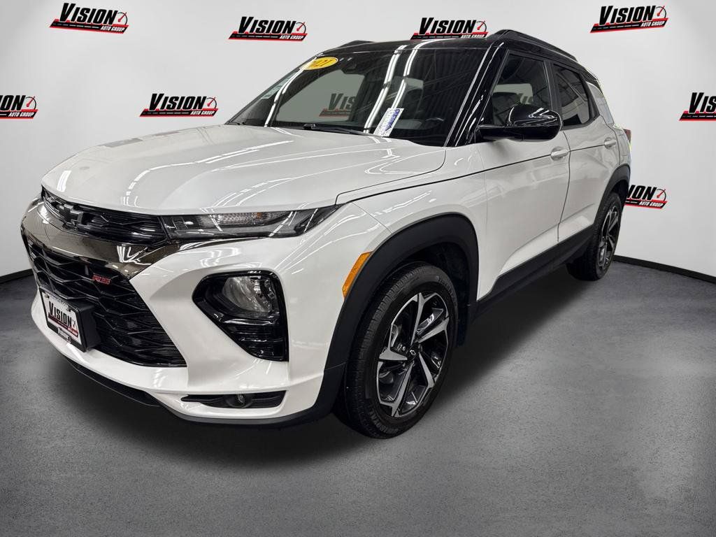 Used 2021 Chevrolet TrailBlazer RS w/ Sun and Liftgate Package AWD/4WD 360° Tour