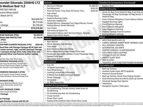 Certified 2025 Chevrolet Silverado 2500 LTZ w/ LTZ Premium Package image 6