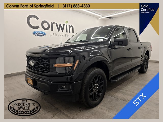 Certified 2024 Ford F150 STX w/ STX Black Appearance Package AWD/4WD 360° Tour