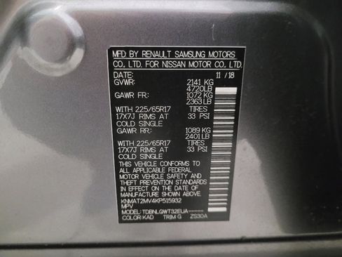 Used 2019 Nissan Rogue SV image 33