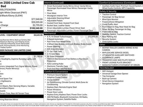 New 2026 RAM 2500 Limited AWD/4WD image 22
