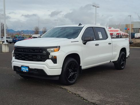 Used 2023 Chevrolet Silverado 1500 Custom w/ LPO, Dark Essentials Package image 1