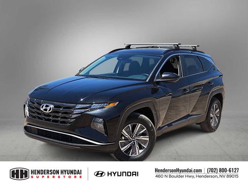 Certified 2024 Hyundai Tucson Blue AWD/4WD image 1