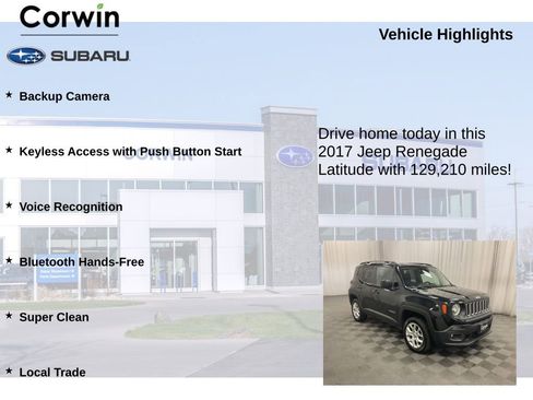 Used 2017 Jeep Renegade Latitude image 6