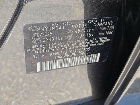 New 2026 Hyundai Sonata SEL FWD image 13