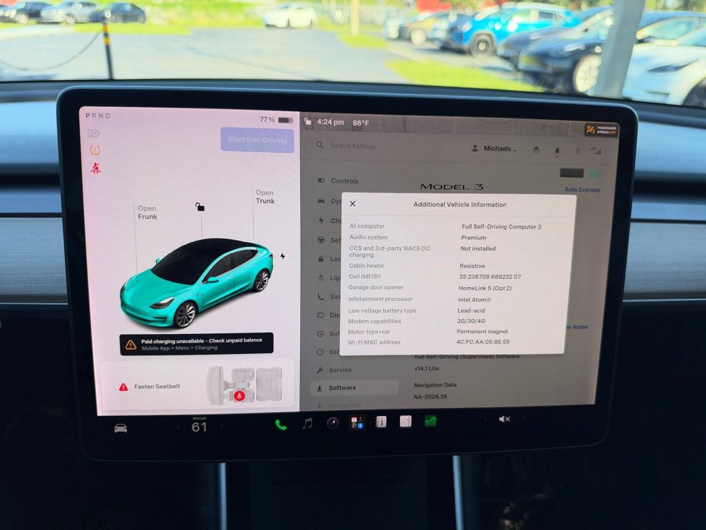 Used 2018 Tesla Model 3 Long Range RWD image 15