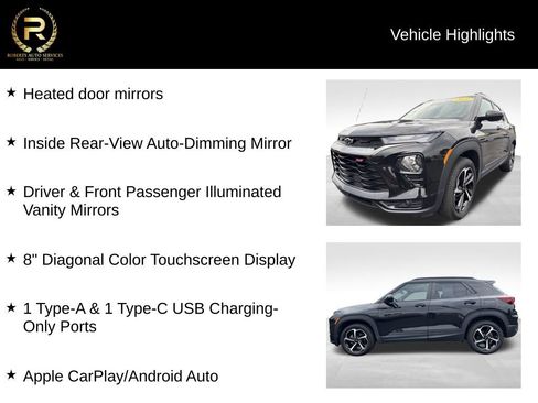 Used 2021 Chevrolet TrailBlazer RS w/ Sun and Liftgate Package AWD/4WD image 18