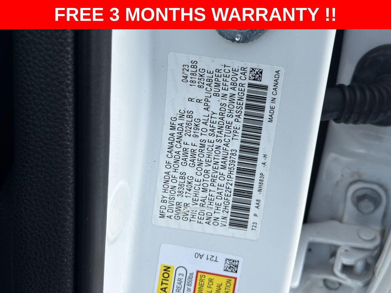 Used 2023 Honda Civic LX image 23