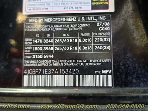 Used 2007 Mercedes-Benz GL 450 4MATIC image 26