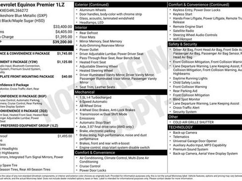 Certified 2024 Chevrolet Equinox Premier AWD/4WD image 38