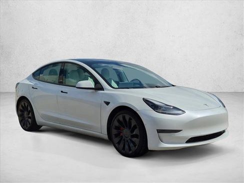 Used 2021 Tesla Model 3 Performance AWD/4WD image 3