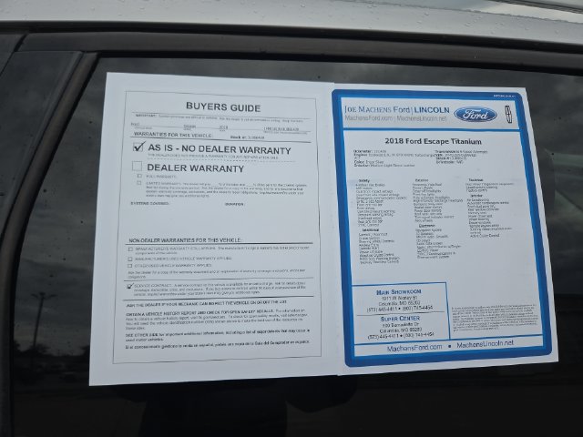 Used 2018 Ford Escape Titanium AWD/4WD image 37